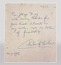 Load image into Gallery viewer, CHULA CHAKRABONGSE, HRH , Prince of Thailand . The Twain Have Met.