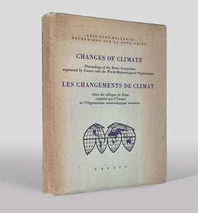 Changes of Climate. Les Changements de Climat. Proceedings of the Rome …