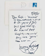 Load image into Gallery viewer, FERLINGHETTI, Lawrence. Pictures of the Gone World.