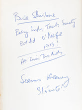 Load image into Gallery viewer, HEANEY, Seamus. Wintering Out. [[bmid:2120450a]]