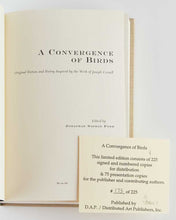 Load image into Gallery viewer, CORNELL, Joseph; Jonathan Safran FOER ( editor ). A Convergence of Birds.