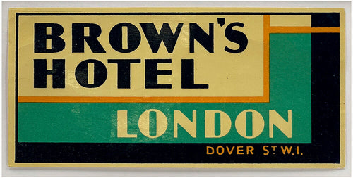 Brown's Hotel, London