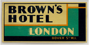 Brown's Hotel, London