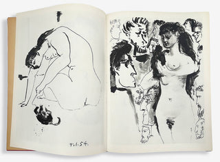 PICASSO, Pablo ( illustrator ); TERIADE, Michel LEIRIS, and Rebecca WEST ( text ). [Suite de 180 dessins de Picasso] Verve. Vol. VIII, Nos 29 et 30.