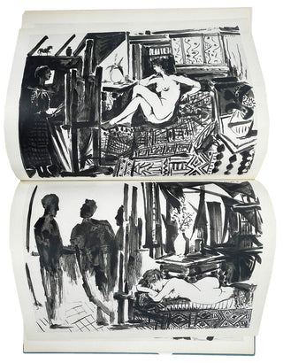 PICASSO, Pablo ( illustrator ); TERIADE, Michel LEIRIS, and Rebecca WEST ( text ). [Suite de 180 dessins de Picasso] Verve. Vol. VIII, Nos 29 et 30.