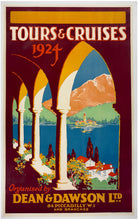 Load image into Gallery viewer, Tours &amp; Cruises, 1924