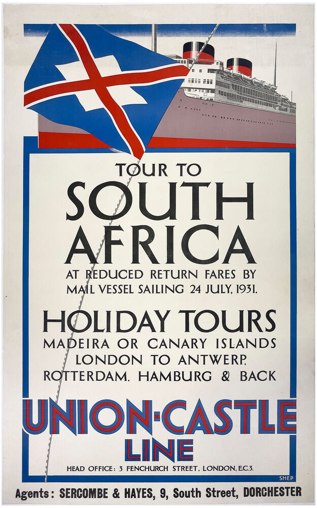 Tour to South Africa, Union-Castle Line