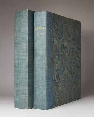 [TERIADE, pseudonym for Stratis ELEFTHERIADES, ( editor )]. VERVE Issues 1-4. I. December 1937; II. Spring 1938 (March–June); III. October–December 1938; IV. January–March 1939.