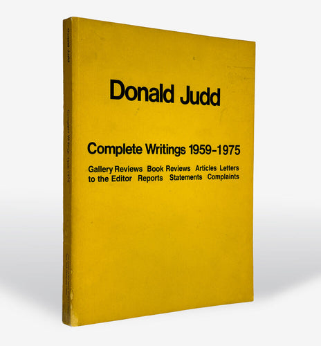 Complete Writings 1959-1975: Gallery Reviews, Book Reviews, Articles, Letters to the …