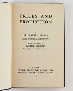 Prices and Production