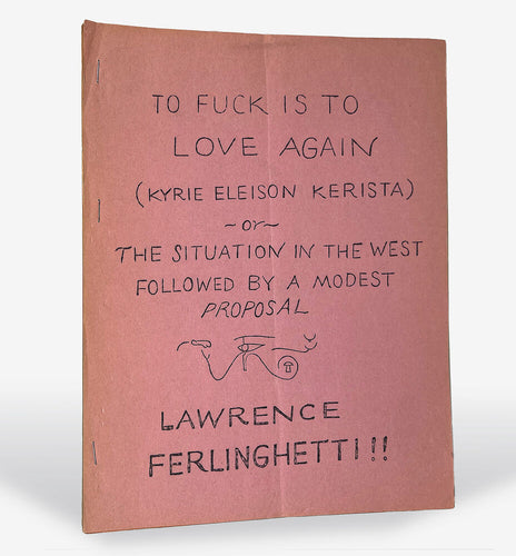 To Fuck is to Love Again (Kylie Eleison Kerista). Or the …