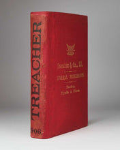 Load image into Gallery viewer, TRADE CATALOGUE FOR BRITISH INDIA. Treacher &amp; Co., Ltd. General Merchants. Bombay, Byculla &amp; Poona [ cover title ].