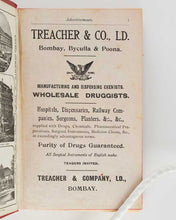 Load image into Gallery viewer, TRADE CATALOGUE FOR BRITISH INDIA. Treacher &amp; Co., Ltd. General Merchants. Bombay, Byculla &amp; Poona [ cover title ].