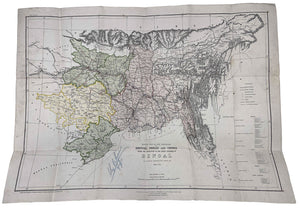 Sketch Map of the Province of Bengal, Behar and Orissa