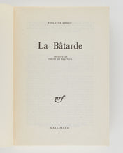Load image into Gallery viewer, LEDUC, Violette; Simone de BEAUVOIR ( preface ). La Bâtarde.