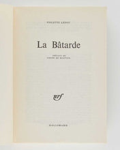 Load image into Gallery viewer, LEDUC, Violette; Simone de BEAUVOIR ( preface ). La Bâtarde. [[bmid:2121007a]]