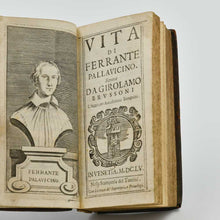 Load image into Gallery viewer, PALLAVICINO, Ferrante. Opere permesse … dedicate all’illustrissimo et eccellentissimo sign. Gio. Battista Cornaro, procuratore di San Marco [ Half-title: Tutte le opere permesse … Ripartite in quattro tomi. Aggiontaui la sua Vita non mai stampata].
