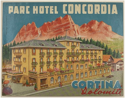 Parc Hotel, Concordia, Cortina, Dolomiti