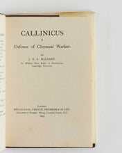 Load image into Gallery viewer, HALDANE, J. B. S. Callinicus. In Defence of Chemical Warfare.