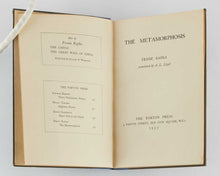 Load image into Gallery viewer, KAFKA, Franz. The Metamorphosis.