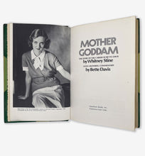 Load image into Gallery viewer, Mother Goddam. The Story of the Career of Bette Davis by …