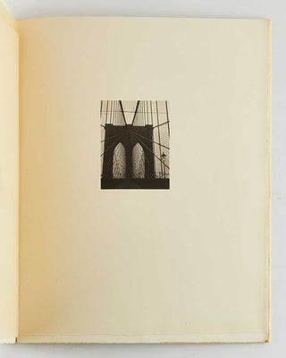 CRANE, Hart; Walker EVANS ( photographs ). The Bridge: A Poem. [[bmid:2121209e]]