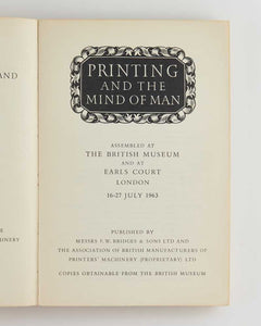 Printing and the Mind of Man [with] Printing and Democracy