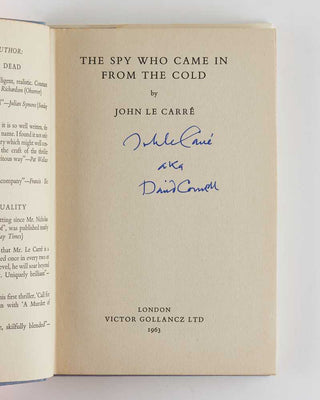 LE CARRÉ, John. The Spy Who Came in from the Cold. [[bmid:2121241c]]