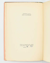 Load image into Gallery viewer, ELIOT, T.S. The Waste Land. [[bmid:2121244d]]