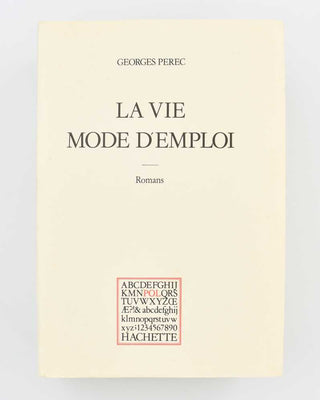 PEREC, Georges. La Vie mode d'emploi. [[bmid:2121249d]]