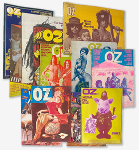 Oz Magazine, complete set of 48 issues