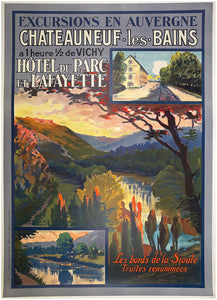 Chateauneuf Les Bains, Hotel du Parc et Lafayete