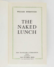 Load image into Gallery viewer, BURROUGHS, William. The Naked Lunch.