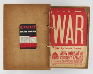 ARMY BUREAU OF CURRENT AFFAIRS. War … Issued fortnightly … Not to be published.