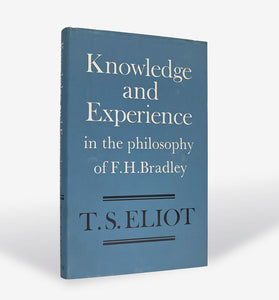 Knowledge and Experience in the philosophy of F.H. Bradley