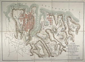 Plan of the Defences of Sebastopol, with the Lines of Attack …