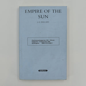 Empire Of The Sun. (Proof copy