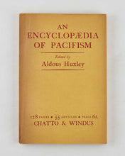 Load image into Gallery viewer, An Encyclopaedia of Pacifism