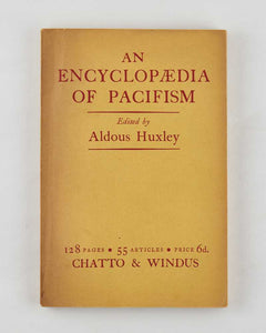 An Encyclopaedia of Pacifism