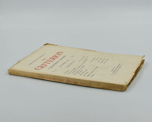 The Waste Land, in The Criterion. A Quarterly Review, vol. I …