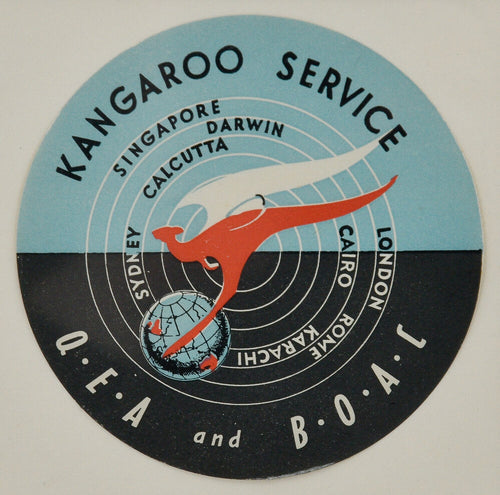 ANON. Kangaroo Service OEA and BOAC.