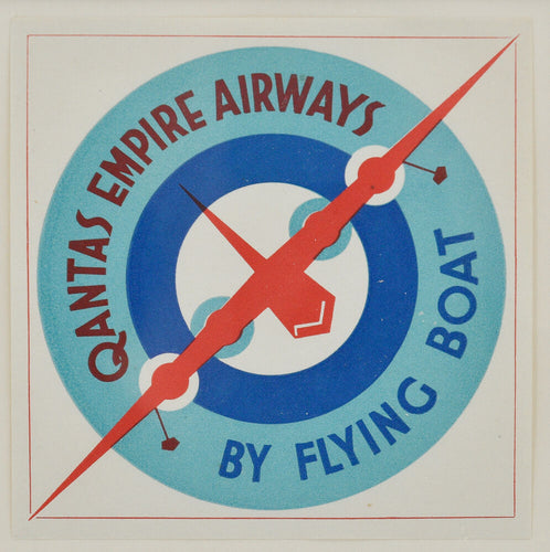ANON. Qantas Empire Airways by Flying Boat.