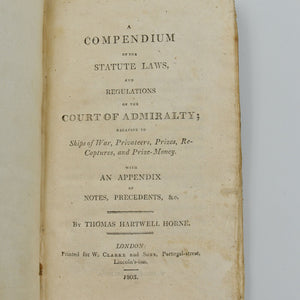 Compendium of the Statute Laws, and Regulations of the Court of …