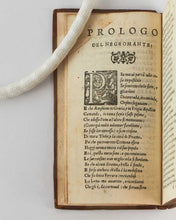 Load image into Gallery viewer, ARIOSTO, Ludovico. Il Negromante, comedia … tratta dallo esemplare di man propria dell’Autore.