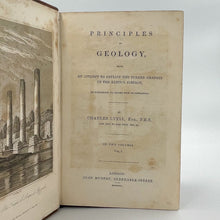 Load image into Gallery viewer, Principles of Geology or the modern changes of the Earth and …