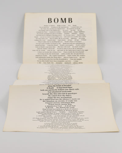 CORSO, Gregory. BOMB.