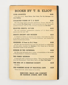 ELIOT, T.S. Four Quartets.