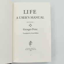 Load image into Gallery viewer, Life: A User&#39;s Manual