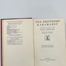 Load image into Gallery viewer, The Brothers Karamazov. A Novel in Four Parts and an Epilogue …