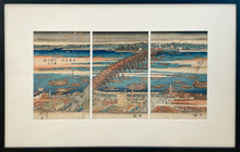 Load image into Gallery viewer, Evening at Ryogoku Bridge